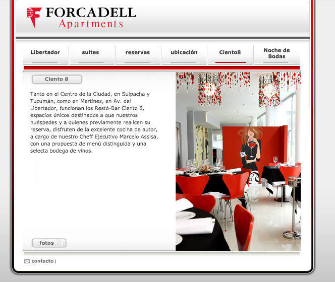 Nueva Web Forcadell Apartments Libertador
