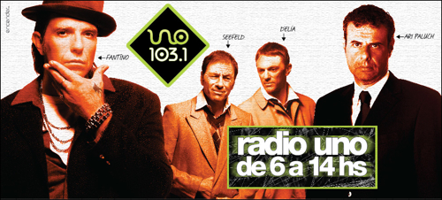 Piezas gráficas Radio Uno - Campaña 2008