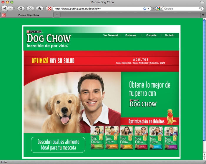 Nuevo dogchow.com.ar