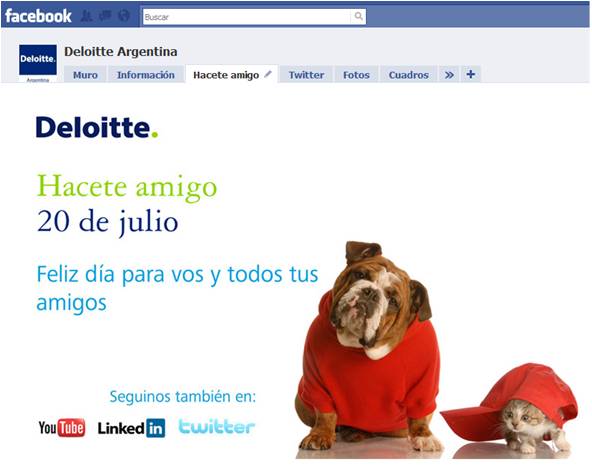 Acompaamos a Deloitte Argentina en su desembarco en redes sociales