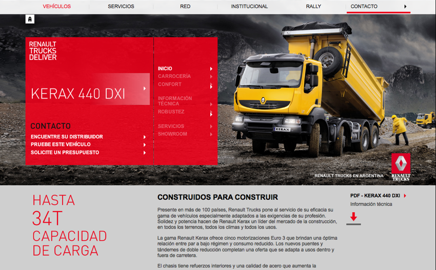 El Kerax, una de las estrellas de Renault Trucks.